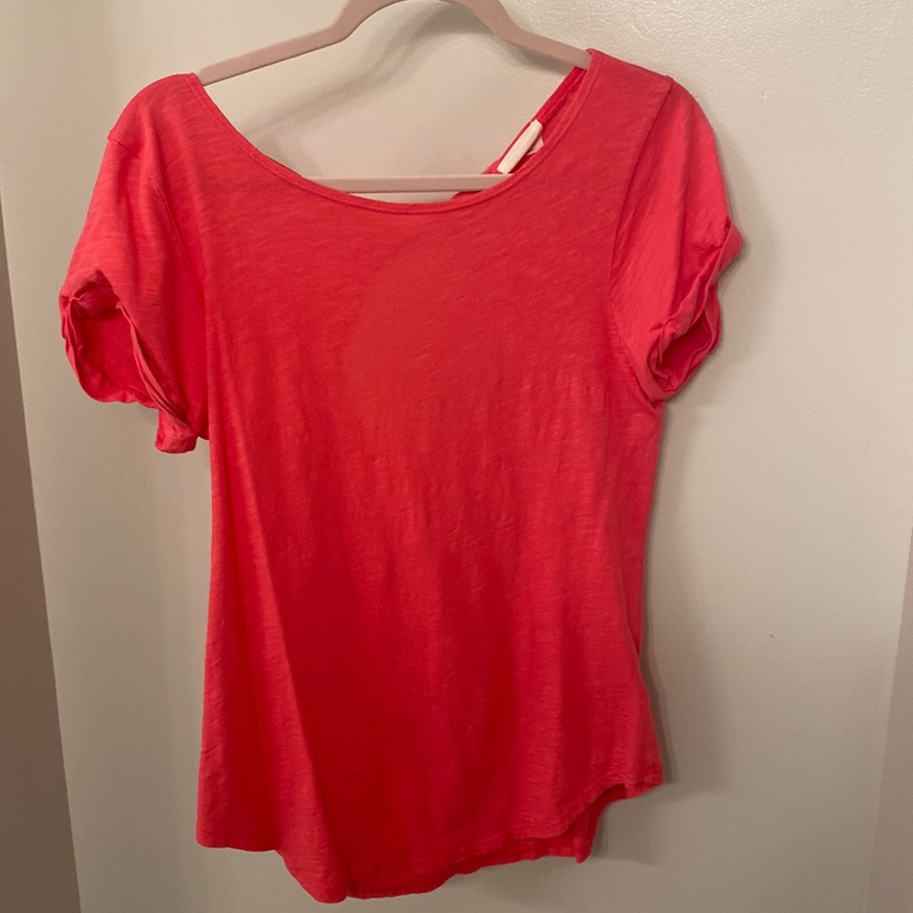 medium t.la tee with open back from anthropologie